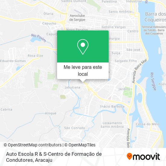 Auto Escola R & S-Centro de Formação de Condutores mapa