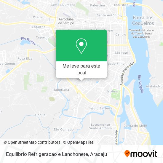 Equilibrio Refrigeracao e Lanchonete mapa