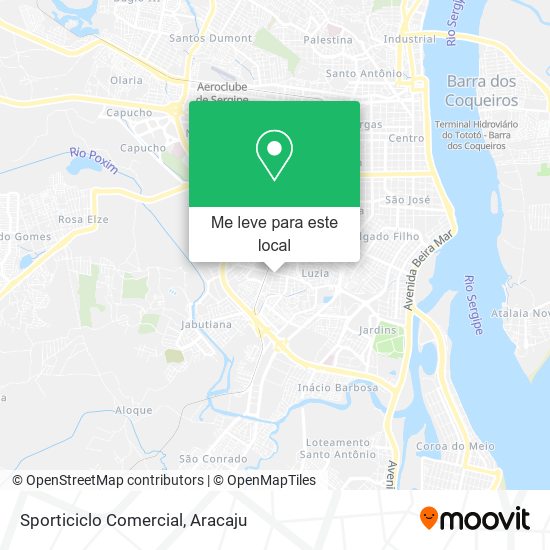 Sporticiclo Comercial mapa