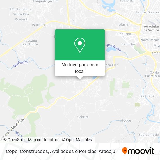 Copel Construcoes, Avaliacoes e Pericias mapa