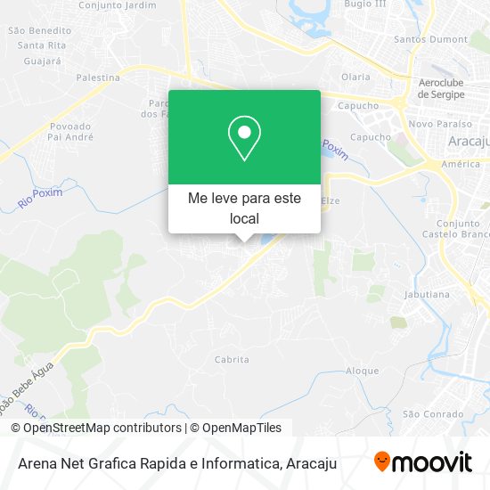 Arena Net Grafica Rapida e Informatica mapa