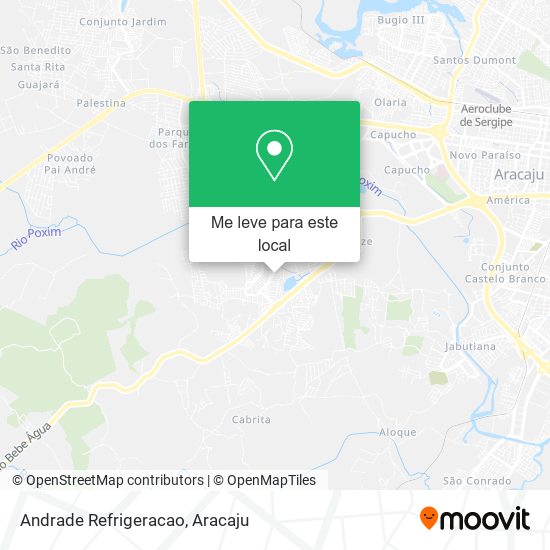 Andrade Refrigeracao mapa