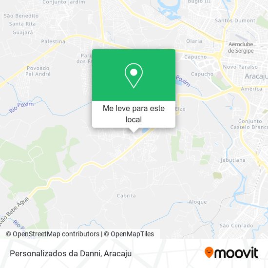 Personalizados da Danni mapa