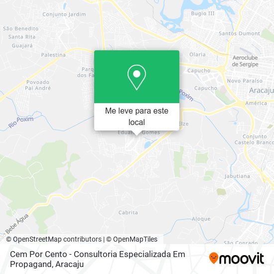 Cem Por Cento - Consultoria Especializada Em Propagand mapa