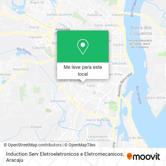 Induction Serv Eletroeletronicos e Eletromecanicos mapa