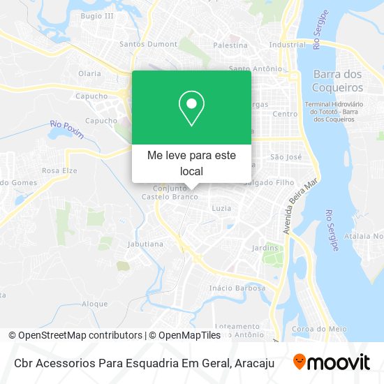 Cbr Acessorios Para Esquadria Em Geral mapa