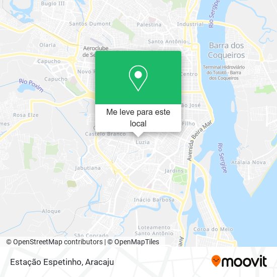 Estação Espetinho mapa