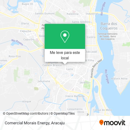 Comercial Morais Energy mapa