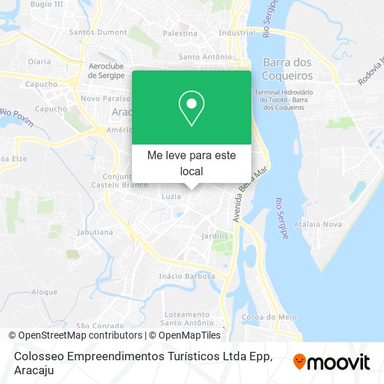 Colosseo Empreendimentos Turísticos Ltda Epp mapa