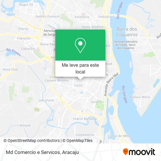 Md Comercio e Servicos mapa