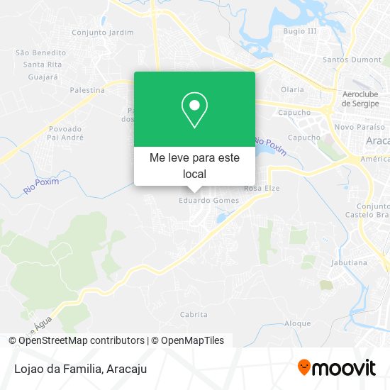 Lojao da Familia mapa