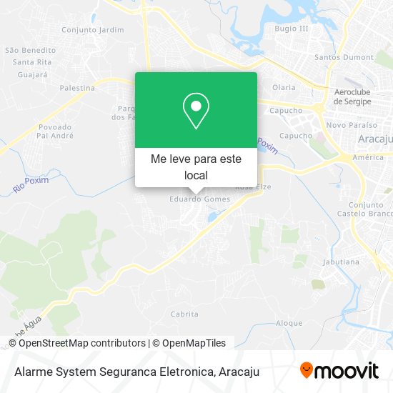 Alarme System Seguranca Eletronica mapa