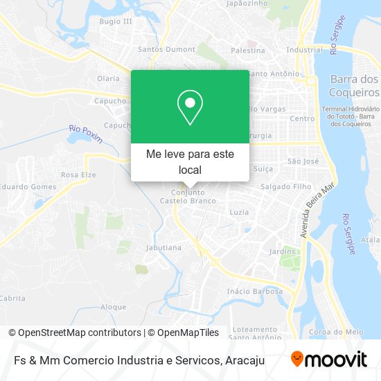 Fs & Mm Comercio Industria e Servicos mapa