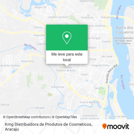 Kmg Distribuidora de Produtos de Cosmeticos mapa