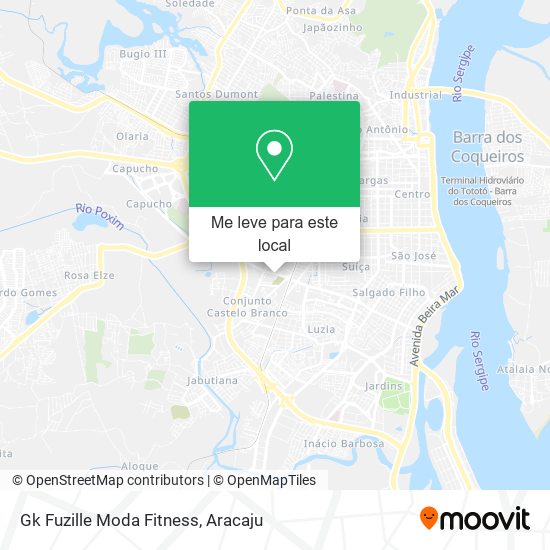 Gk Fuzille Moda Fitness mapa