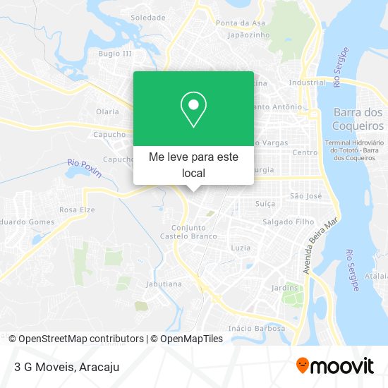 3 G Moveis mapa