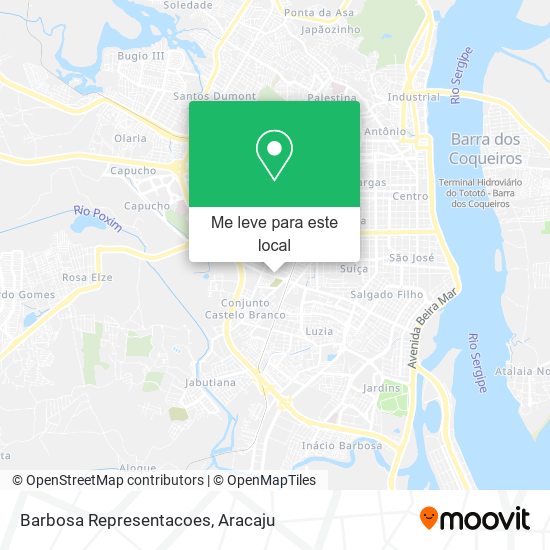 Barbosa Representacoes mapa