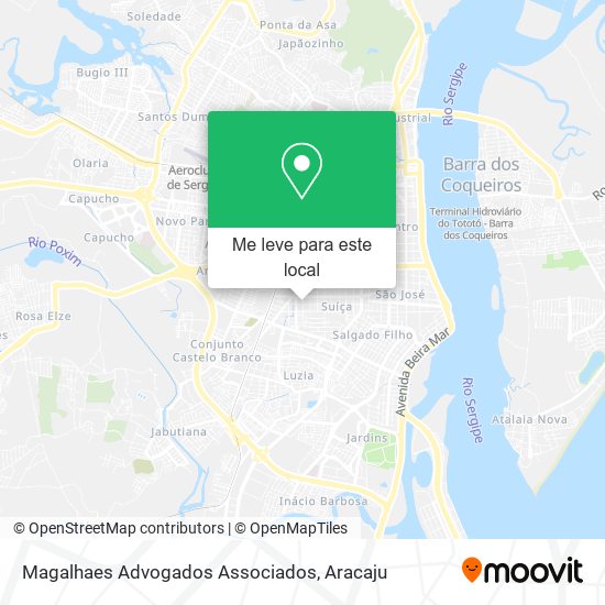 Magalhaes Advogados Associados mapa