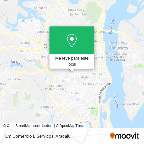 Lm Comercio E Servicos mapa