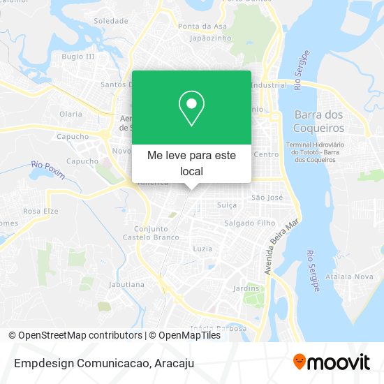 Empdesign Comunicacao mapa