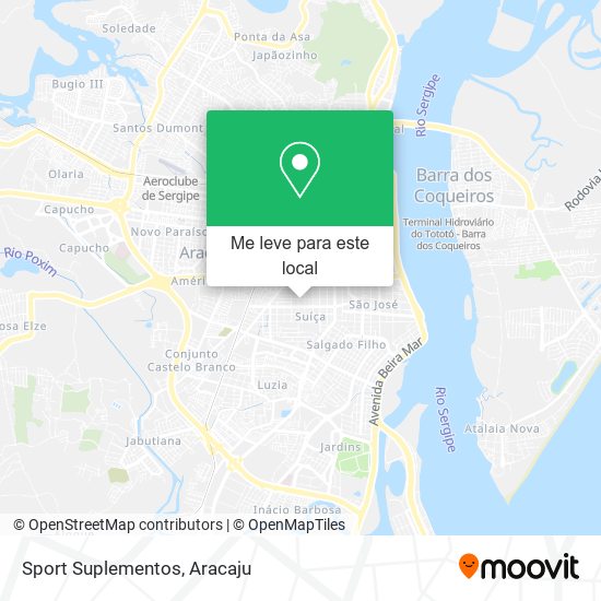 Sport Suplementos mapa