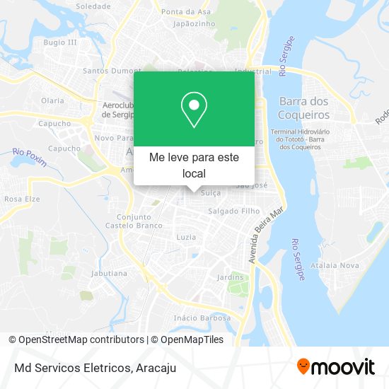 Md Servicos Eletricos mapa