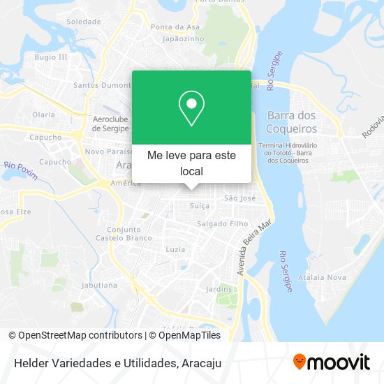 Helder Variedades e Utilidades mapa