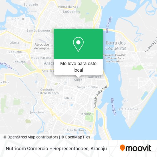 Nutricom Comercio E Representacoes mapa