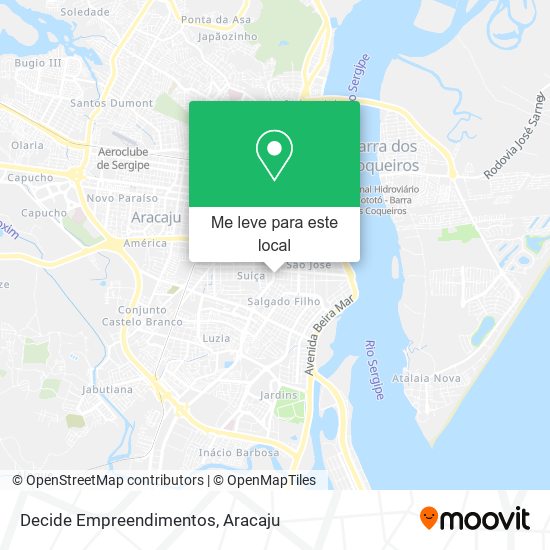 Decide Empreendimentos mapa