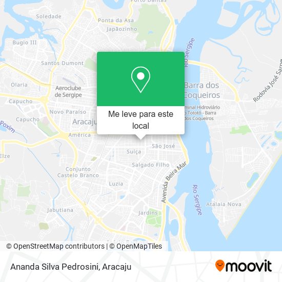 Ananda Silva Pedrosini mapa