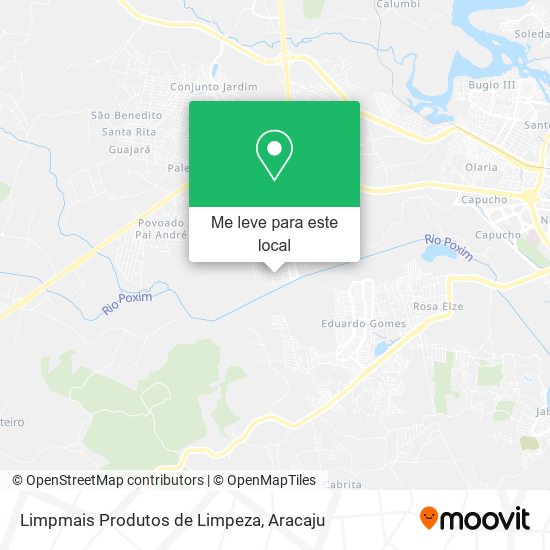 Limpmais Produtos de Limpeza mapa