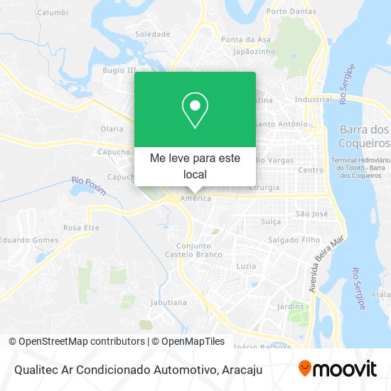 Qualitec Ar Condicionado Automotivo mapa