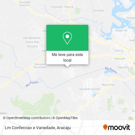 Lm Confeccao e Variedade mapa