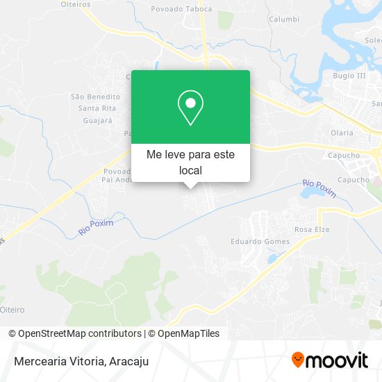 Mercearia Vitoria mapa