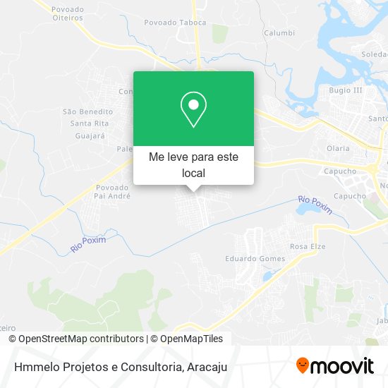 Hmmelo Projetos e Consultoria mapa