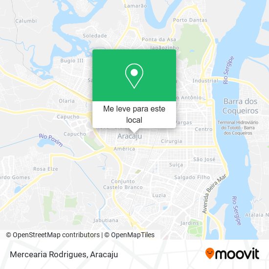 Mercearia Rodrigues mapa