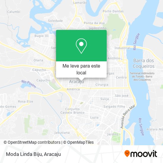 Moda Linda Biju mapa