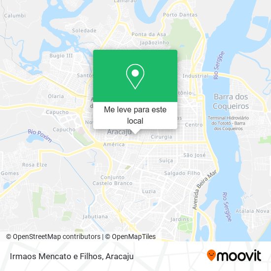 Irmaos Mencato e Filhos mapa