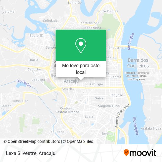 Lexa Silvestre mapa