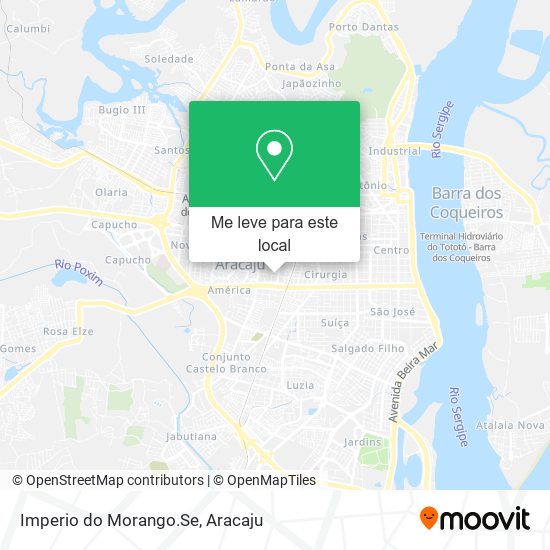 Imperio do Morango.Se mapa