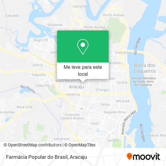 Farmácia Popular do Brasil mapa