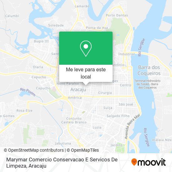 Marymar Comercio Conservacao E Servicos De Limpeza mapa