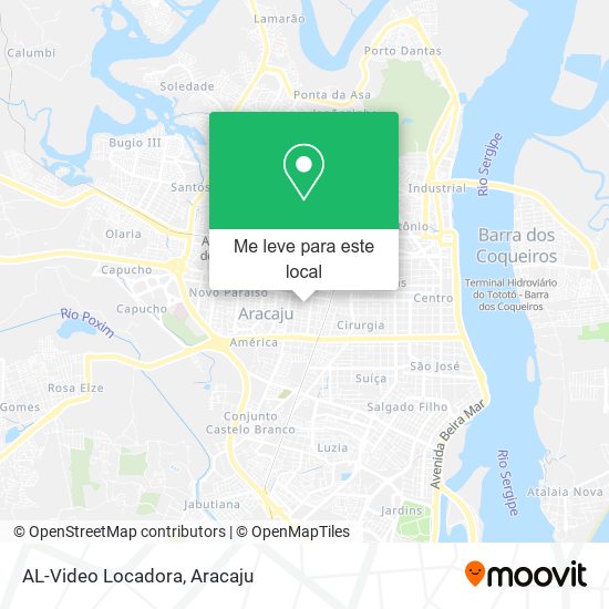 AL-Video Locadora mapa