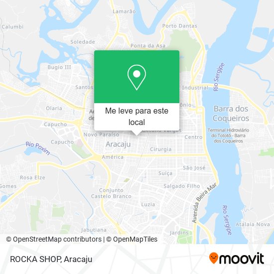 ROCKA SHOP mapa