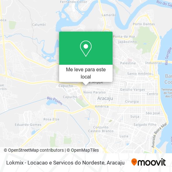 Lokmix - Locacao e Servicos do Nordeste mapa