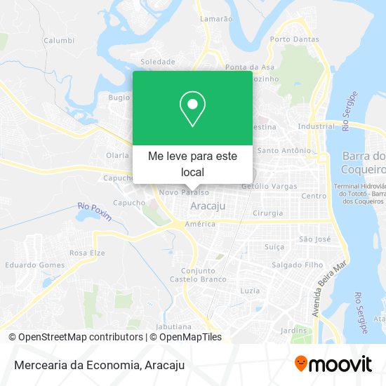 Mercearia da Economia mapa