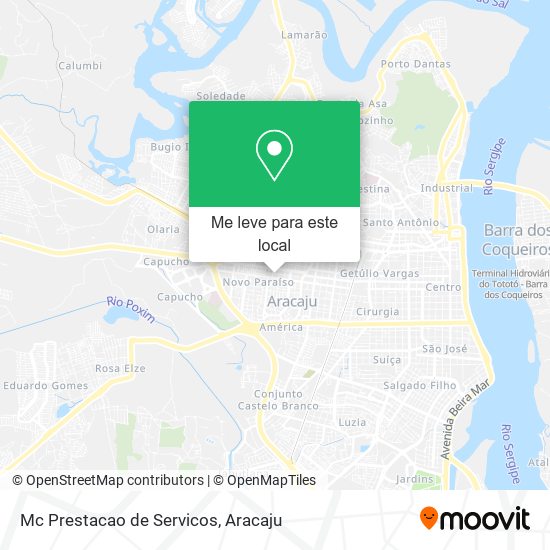 Mc Prestacao de Servicos mapa