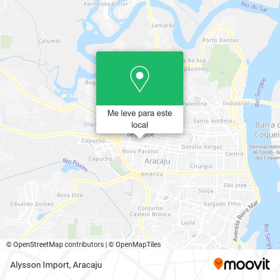 Alysson Import mapa