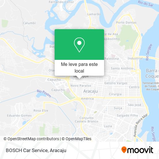 BOSCH Car Service mapa