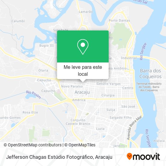 Jefferson Chagas Estúdio Fotográfico mapa